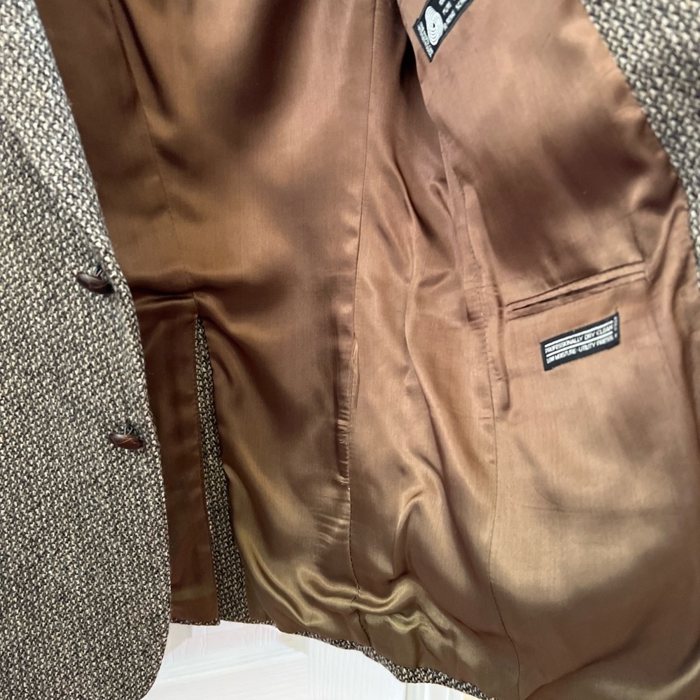 Hill & Archer 100% Pure Wool Tweed Blazer Men’s 42 | Made in Uruguay Sport Coat - Picture 8 of 8